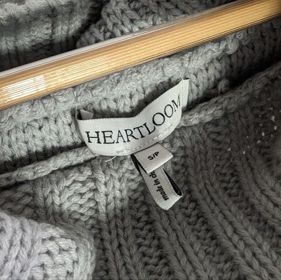 Heartloom NWT open weave cowl neck sweater Small - Picture 4 of 8